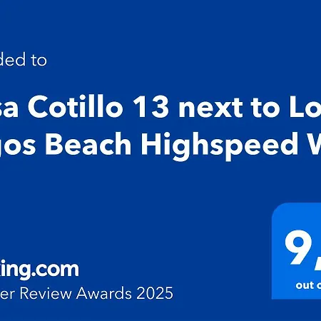 Apartment Casa 13 Next To Lagos Highspeed Wifi *
